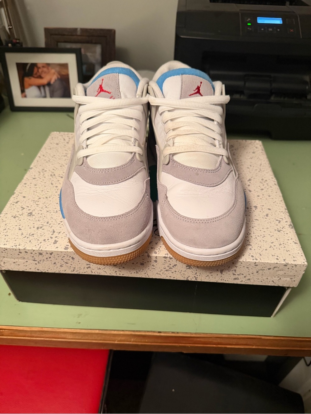 Jordan 4 RM “University Blue” - Picture 5 of 6